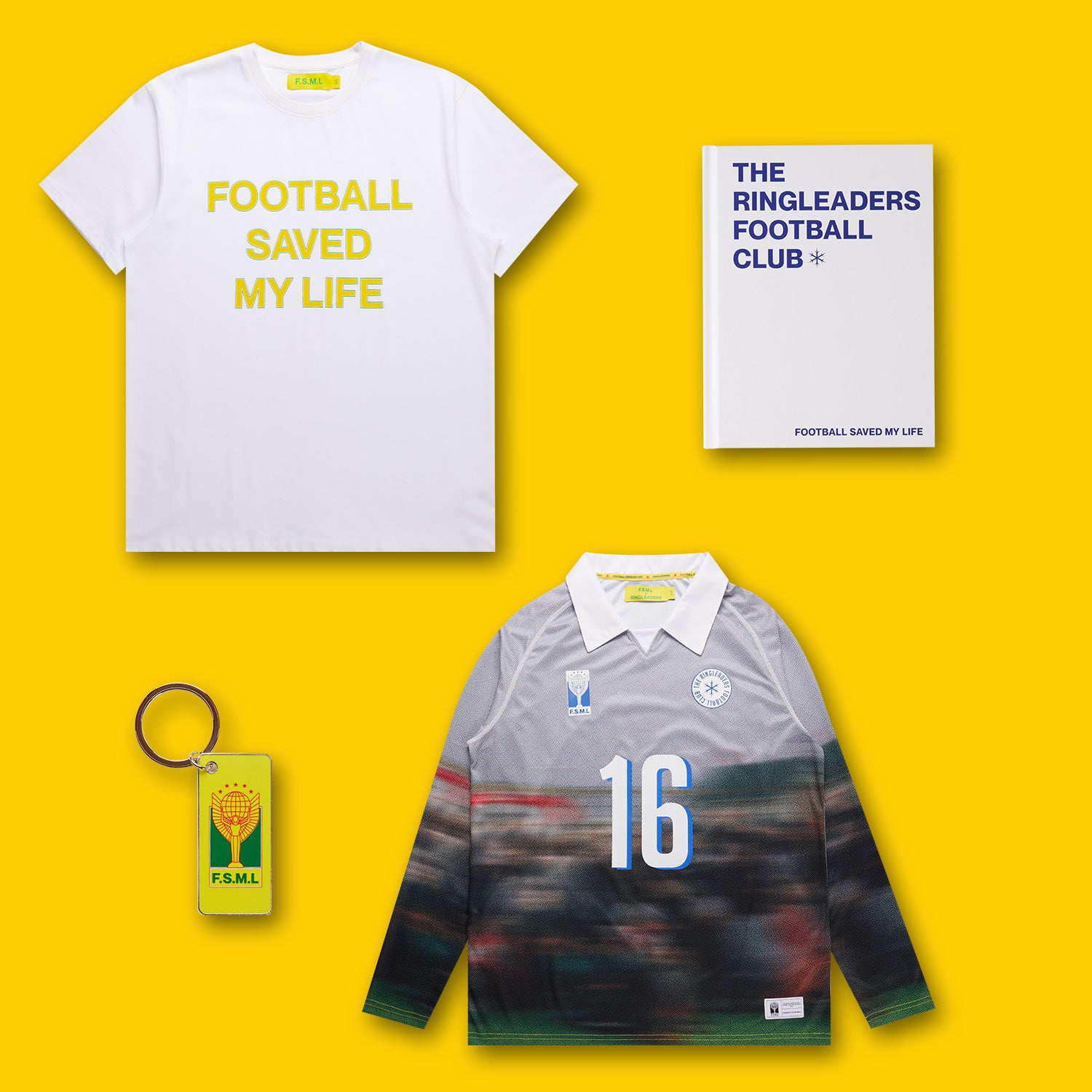 Book + Jersey + T-shirt + Keychain (Bundle)