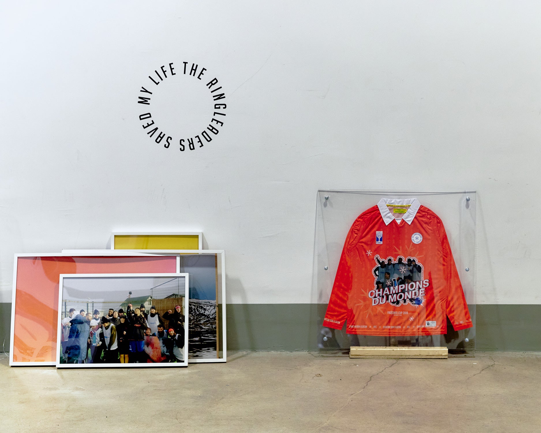 Football Saved My Life x Ringleaders Football Club 22/23 Concept Jersey (Champions Du Monde) - Framed Jersey