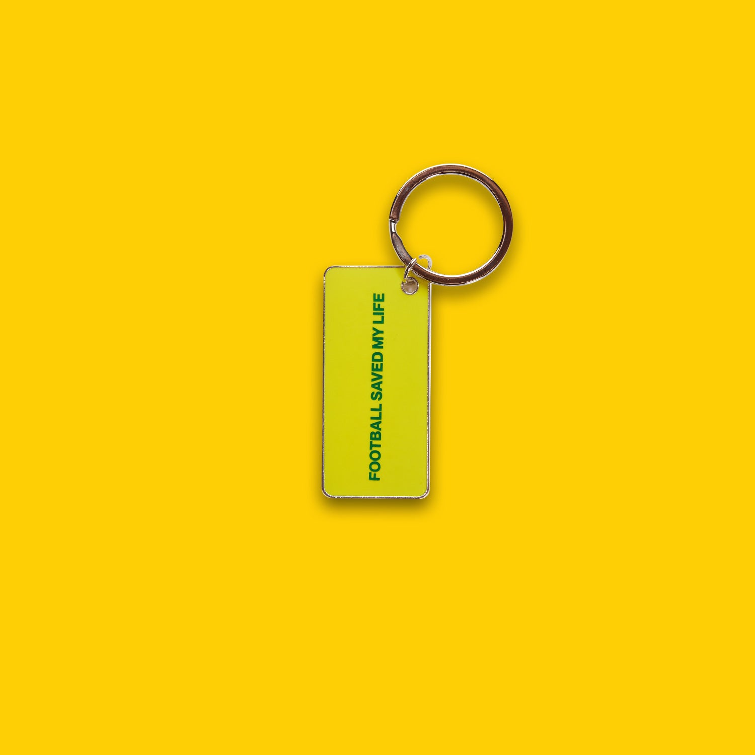 Football Saved My Life Logo Keychain - F.S.M.L - Back