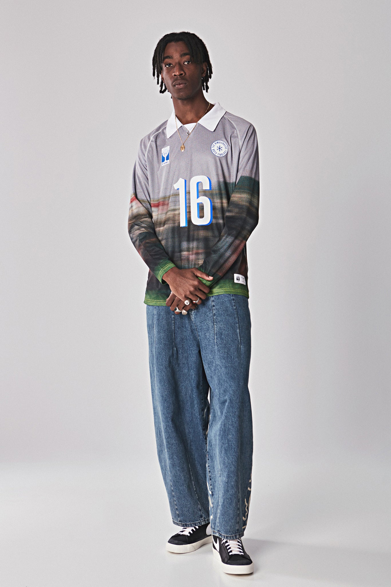 Football Saved My Life x The Ringleaders Football Club 22/23 Third Jersey - Lookbook Image