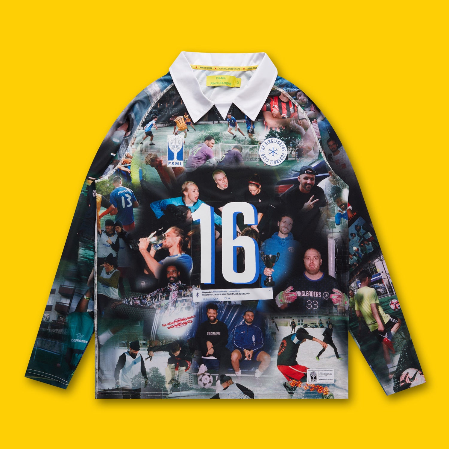 Football Saved My Life x Ringleaders Football Club 22/23 Concept Jersey (Blended Memories) - Front