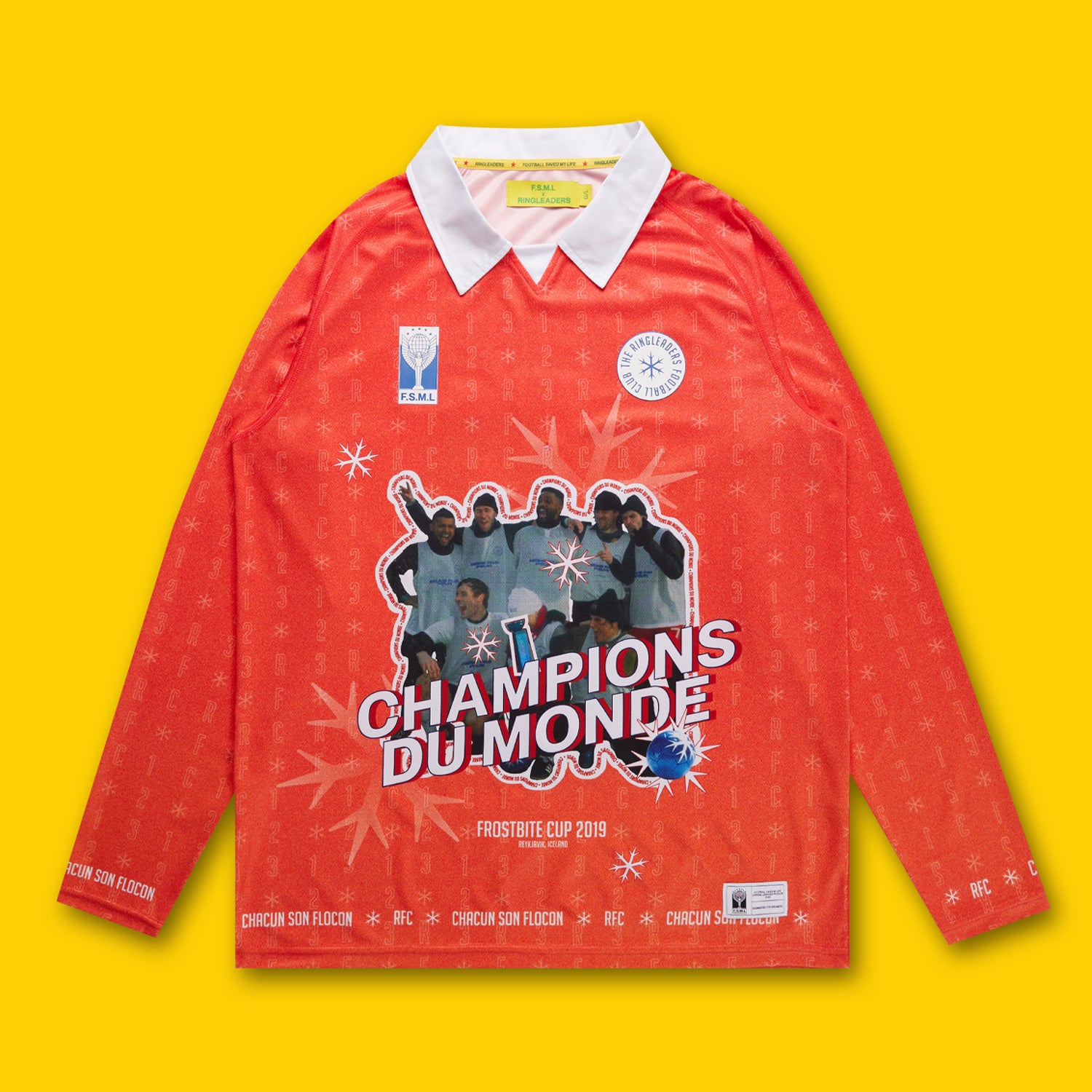 Football Saved My Life x Ringleaders Football Club 22/23 Concept Jersey (Champions Du Monde) - Front